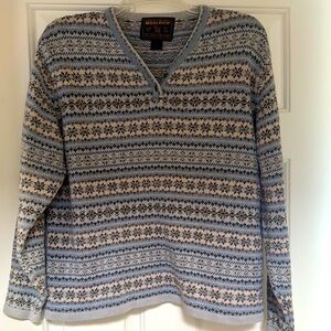 John Rich and Bros WOOLRICH Snowflake Men's Sweater